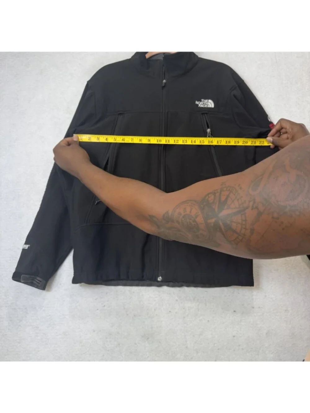 The North Face Jacket Mens Large Black Summit Series Softshell Windstopper